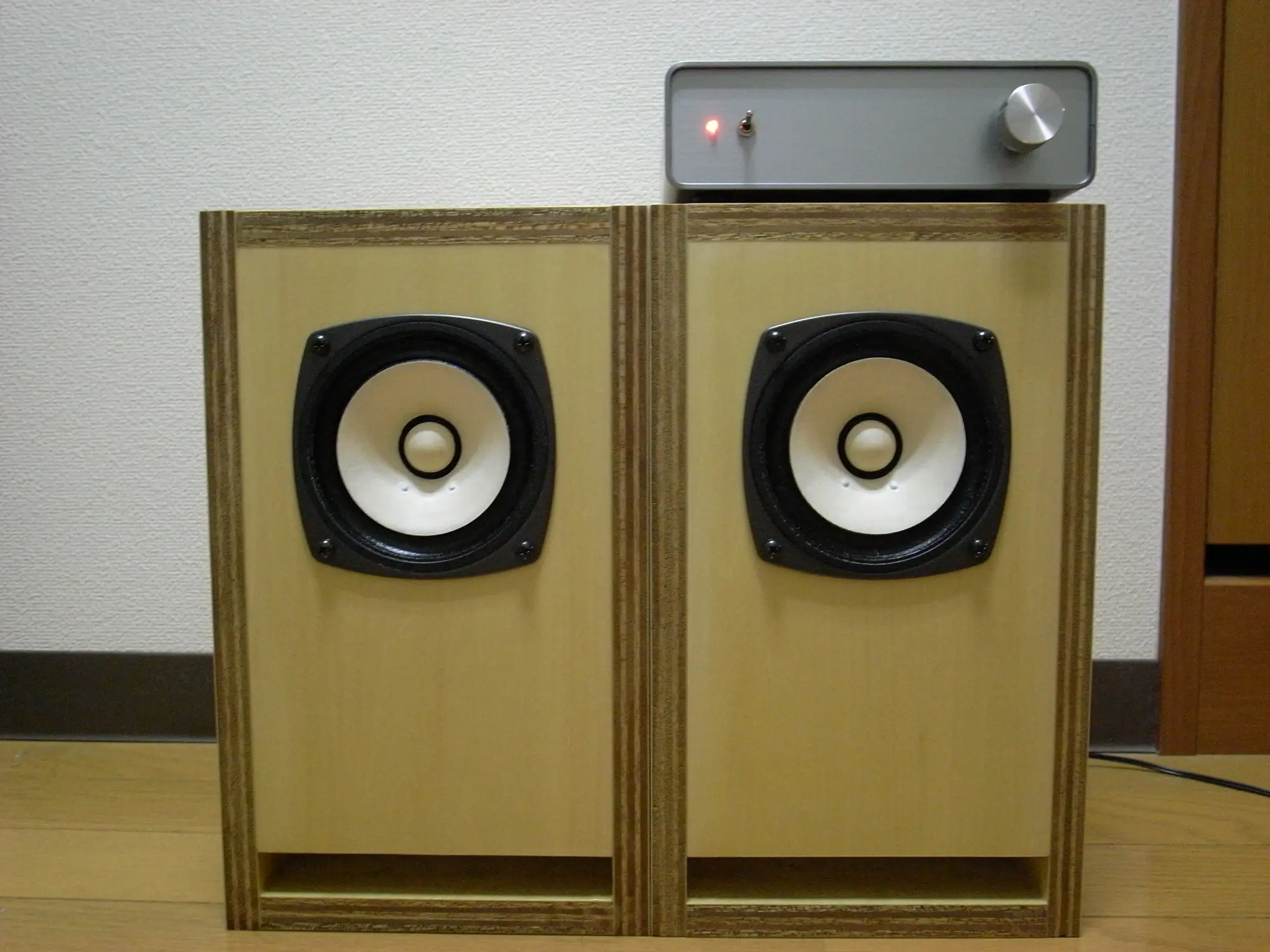 自作スピーカー（ブックシェルフ型） | 自作自錯自咲