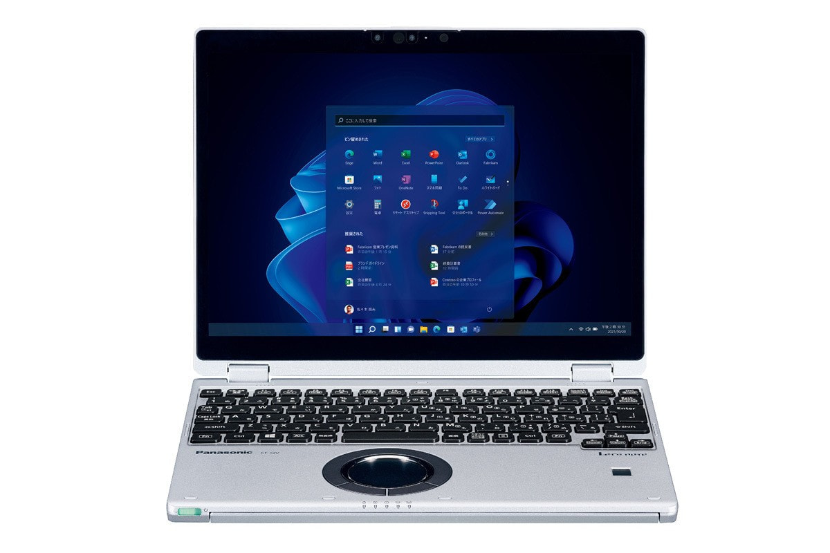 Let's note QV1（2021年秋冬）」パナソニックの12.0型回転式2in1