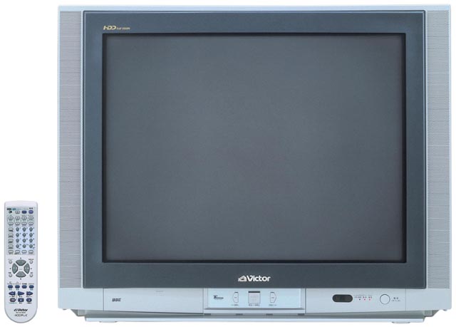 ビクター、40GB HDD内蔵29/21型4:3フラットTV