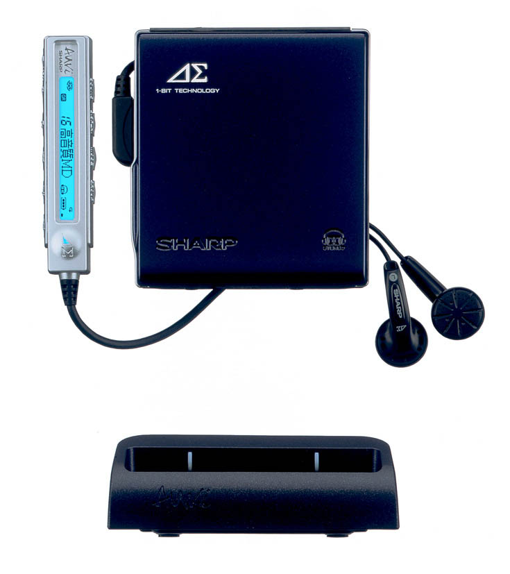 シャープ、65種類のサウンドモードを搭載したポータブルMD