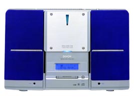 デノン、着せ替え用サランネット付属のMDコンポ