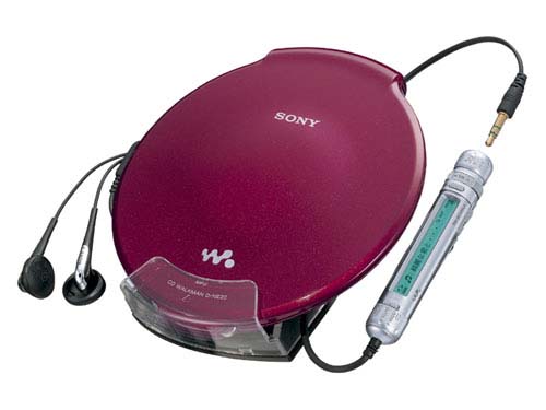ソニー、世界最小/最薄/最軽量のCDウォークマン