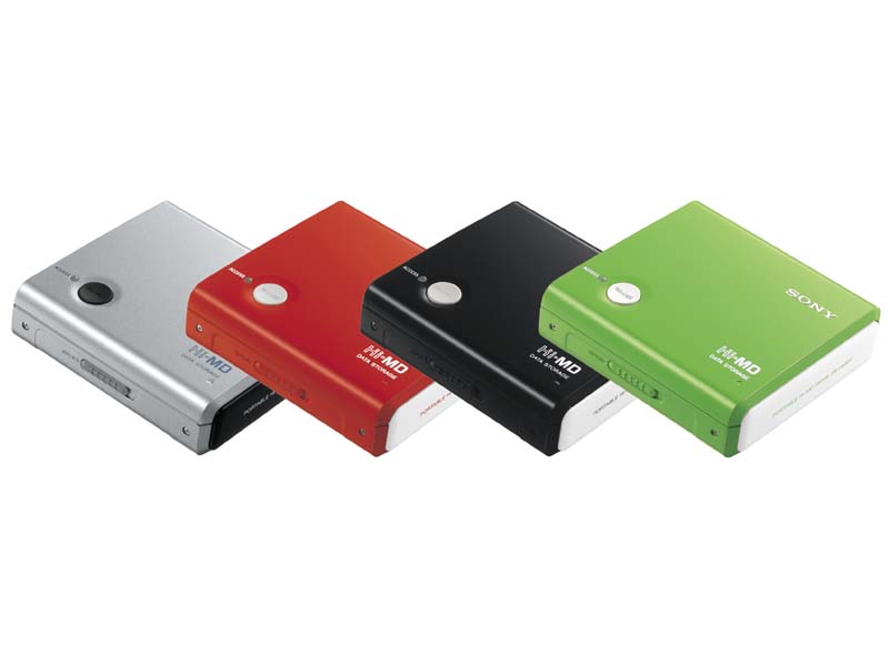 ソニー、SonicStageが付属するデータ用Hi-MDドライブ