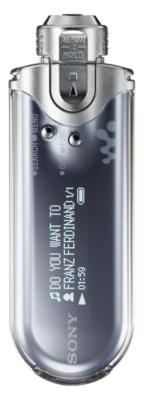 ソニー、スティック型ウォークマンの新モデル