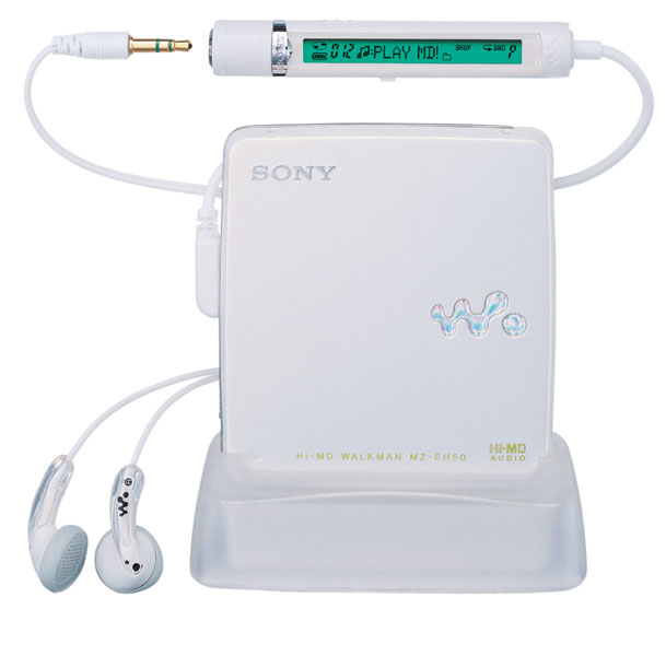 ソニー、HDデジタルアンプ搭載MDウォークマン2機種