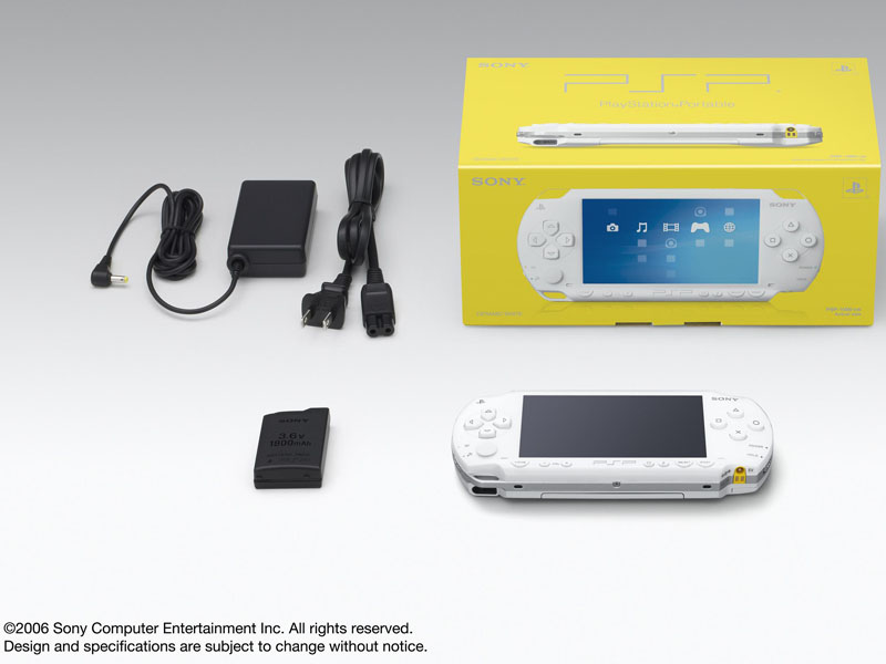 SCEI、PSP セラミック・ホワイトの単体版を20日に発売