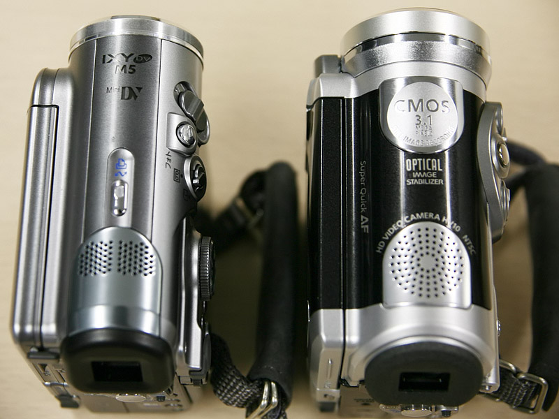 キヤノン、同社初の家庭用縦型HDVカメラ「iVIS HV10」