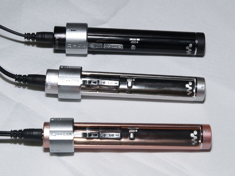 ソニー、スポーツ仕様のスティック型ウォークマン