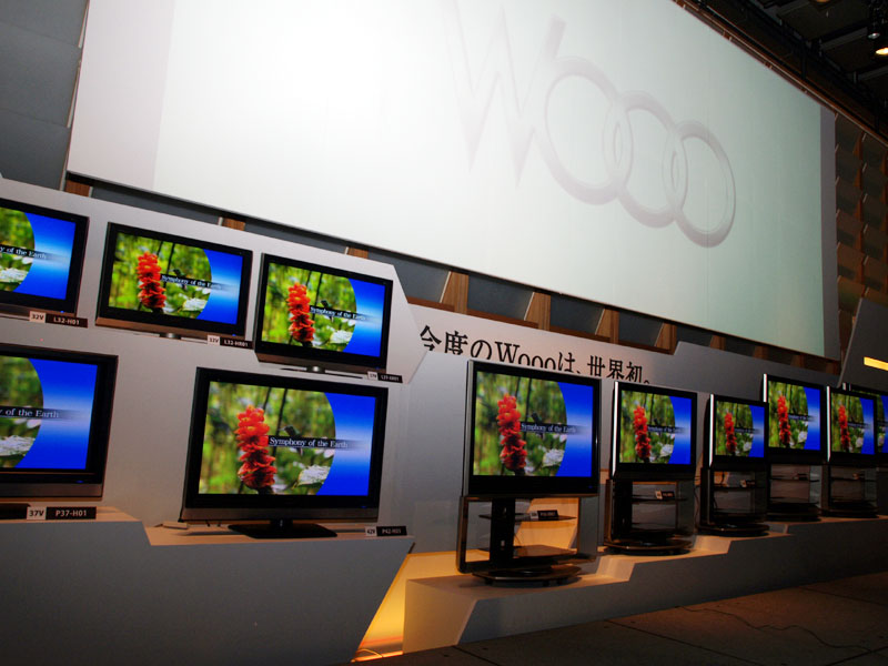 日立、「iVDR」でHDD拡張できる録画対応テレビ「Wooo」