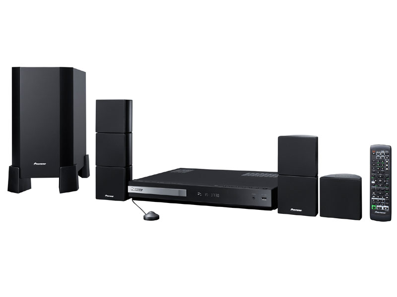 パイオニア、HDMI搭載のDVD一体型サラウンドシステム