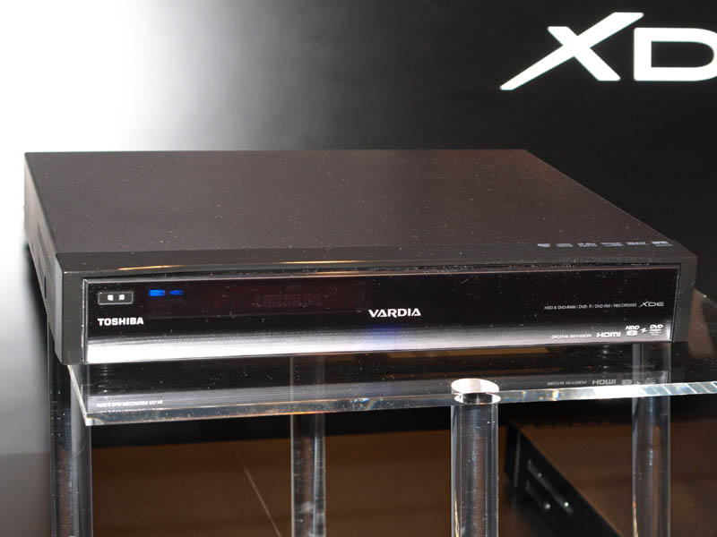 東芝、DVDレコーダ「RD-X8」などのTSE録画画質を向上