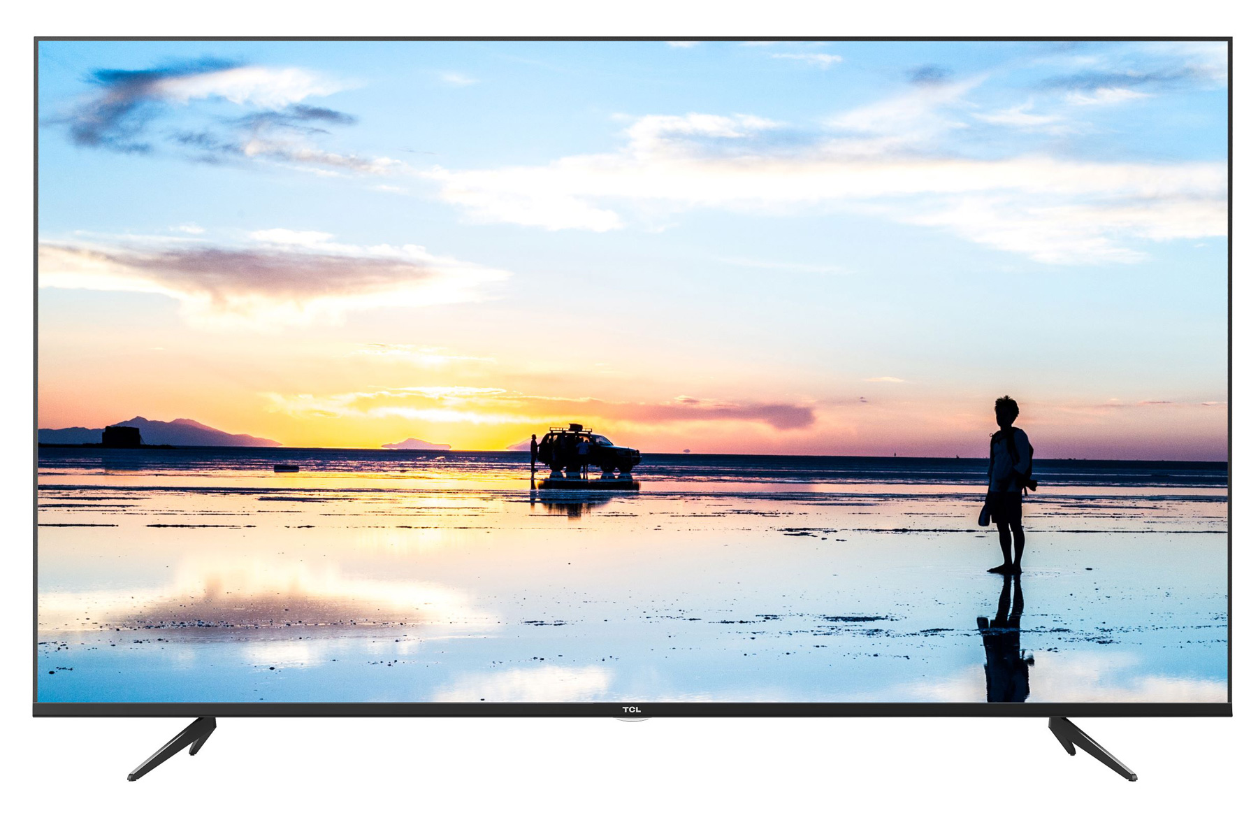 狭額ベゼルのTCL製4K/HDRテレビ。50型5万、43型4.5万円 - AV Watch