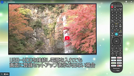 番組を録画する（外付け USB HDDを接続・設定する） | Fire TV搭載