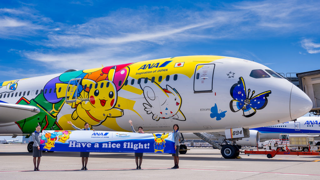 ANA】〈取材〉ピカチュウジェットNHデビュー!! - Aviation Picks