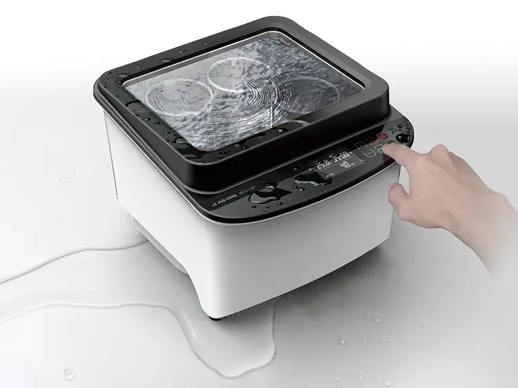 4-462-03 超音波洗浄器（二周波・樹脂筐体タイプ） MCD-6P 【AXEL