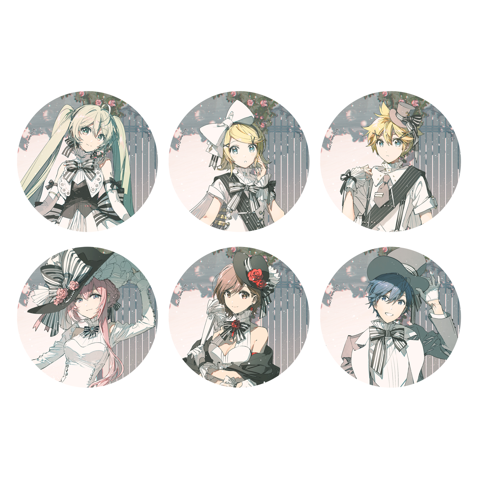 初音ミクシンフォニー2024 コースターパブミラー(横浜/神戸公演ver