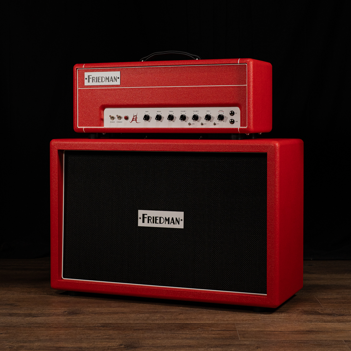 Friedman JEL-212 Jake E. Lee Signature 2×12 Cabinet - Red | Axe Palace