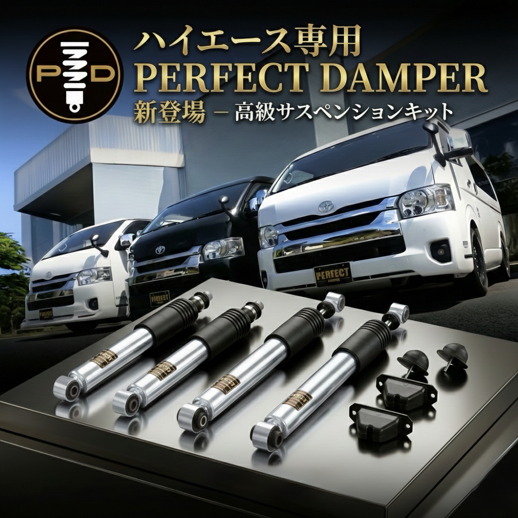 HIACE PERFECT DAMPER PREMIUM | パーフェクトダンパー アクシス