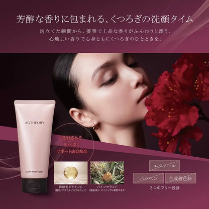 洗顔フォーム｜エイジーセオリー クリアウォッシュフォーム 100g