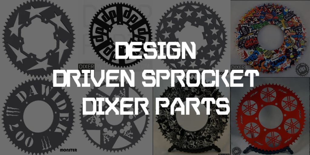 DIXER PARTS製 ZX-6R 用デザインリアスプロケット｜AxxL