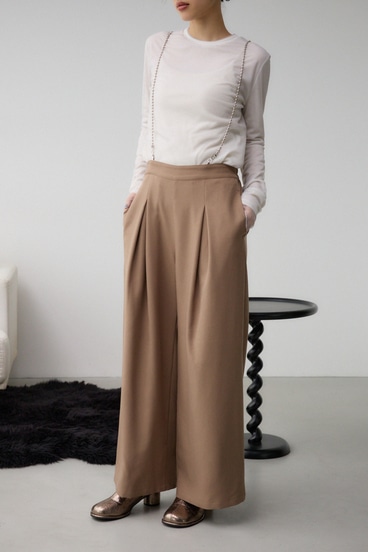 チェーンストラップワイドパンツ｜WOMEN｜250HAC31-531I｜AZUL BY