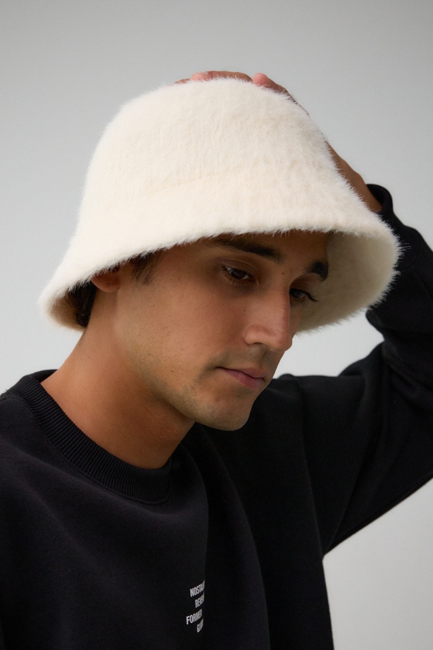フェイクファーバケットハット｜MEN｜251HAT56-234I｜AZUL BY MOUSSY