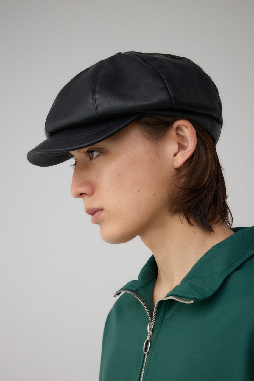 フェイクレザーキャスケット｜MEN｜251HAT56-274G｜AZUL BY MOUSSY