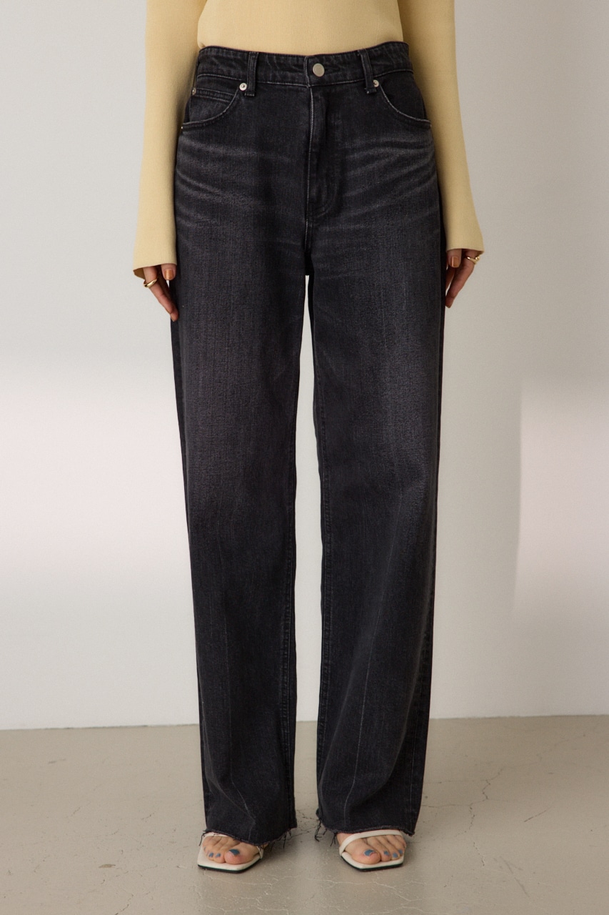 crie conforto】ストレートワイドデニム｜WOMEN｜254HST12-043C｜AZUL