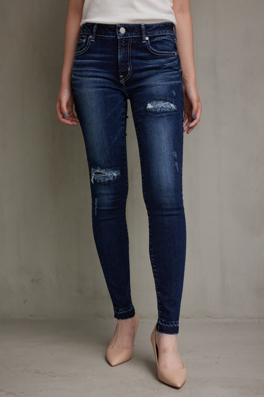 AZUL DENIM リペアスキニーデニム｜WOMEN｜250HSS12-002J｜AZUL BY