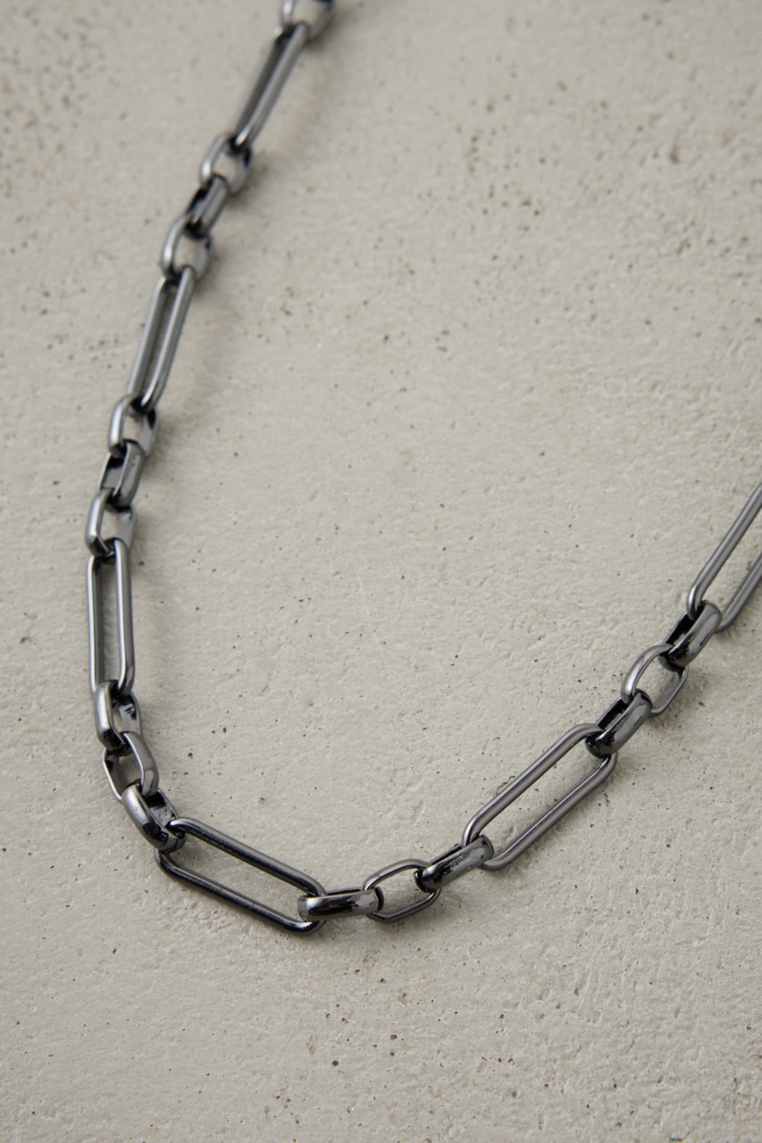 ランダムスクエアチェーンネックレス｜MEN｜251HSB56-392D｜AZUL BY