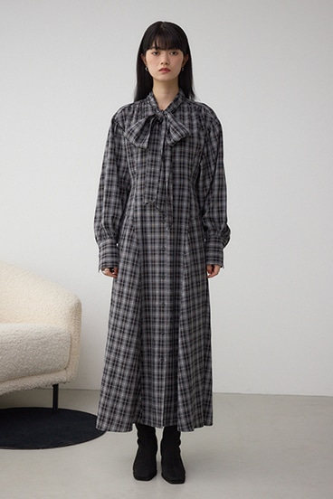 チェックボウタイワンピース｜WOMEN｜250IAB33-4511｜AZUL BY MOUSSY