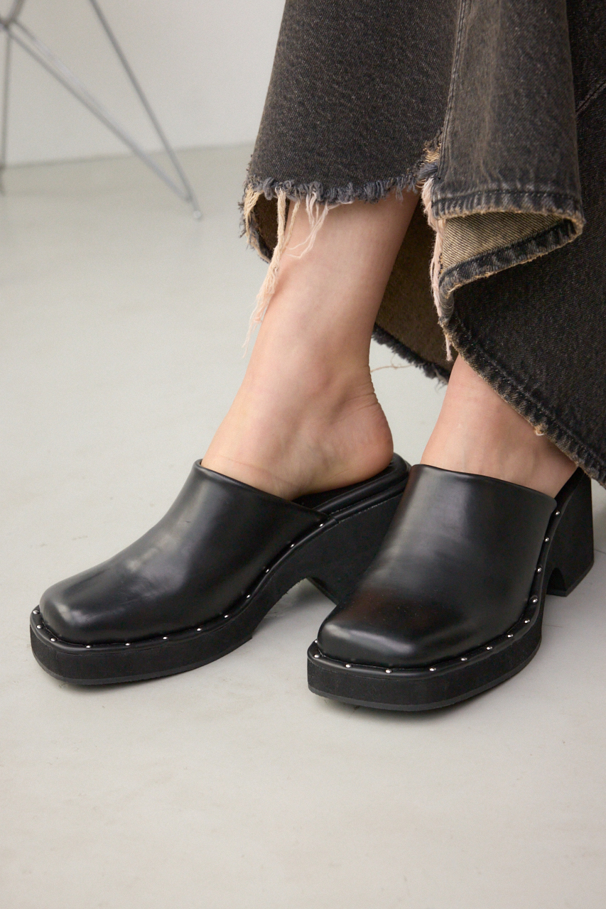 スタッズデザインミュール｜WOMEN｜250IAC55-100K｜AZUL BY MOUSSY