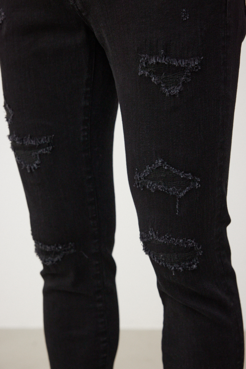 AZUL DENIM リペアスキニー｜MEN｜251IAS12-004K｜AZUL BY MOUSSY