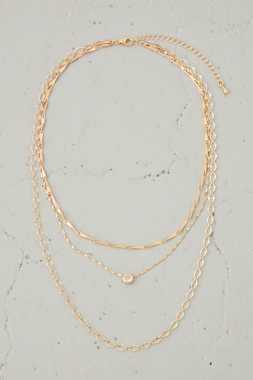 3連ネックレス｜WOMEN｜250ISB56-407J｜AZUL BY MOUSSY（アズールバイ