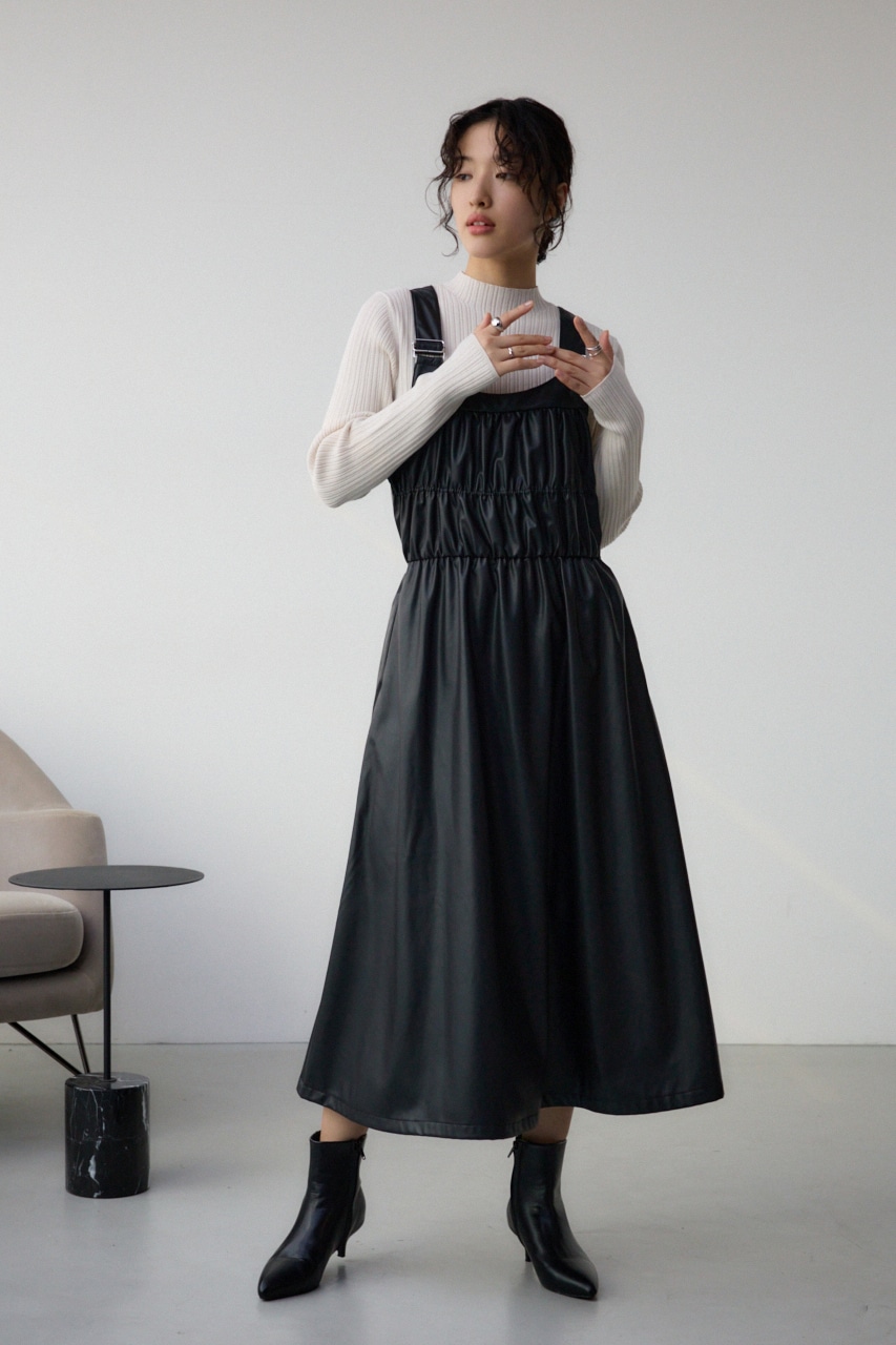 シャーリング2WAYジャンパースカート｜WOMEN｜250ISC33-230B｜AZUL BY