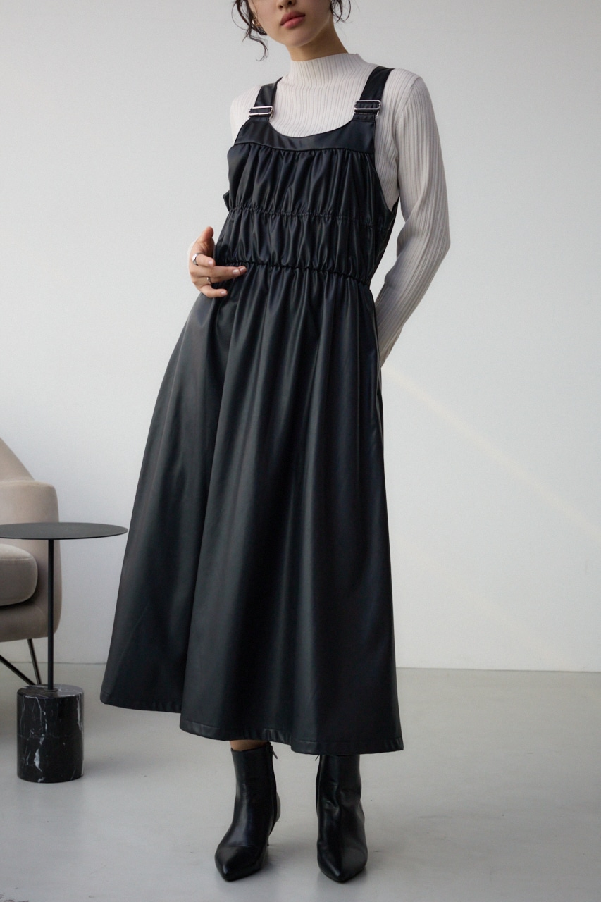 シャーリング2WAYジャンパースカート｜WOMEN｜250ISC33-230B｜AZUL BY