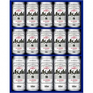 アサヒ スーパードライ缶ビールセット 【ギフトボックス入り】 | 株式