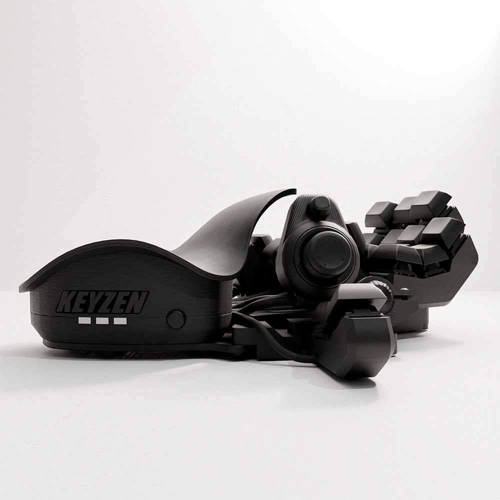 Black Azeron Keyzen - Ergonomic Keypad With Mechanical Switches