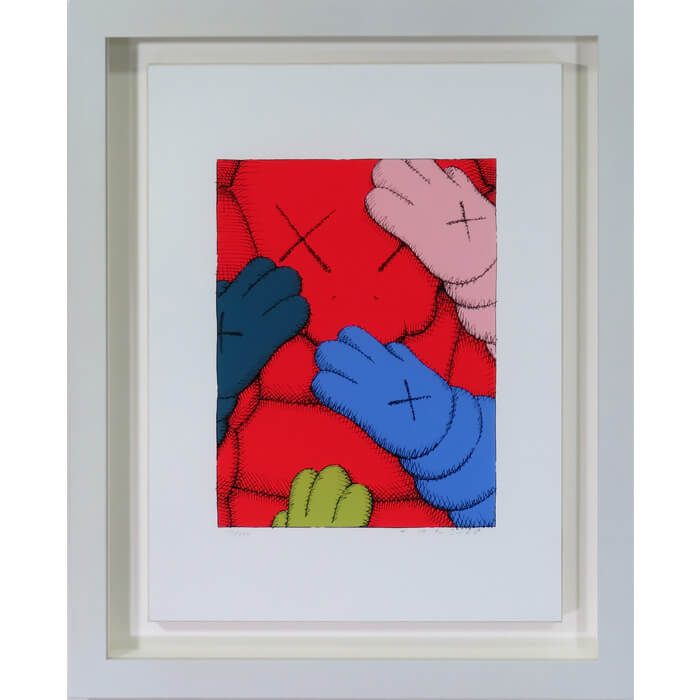 URGE (RED) シルクスクリーン 販売・購入【バーバリーアートスペース