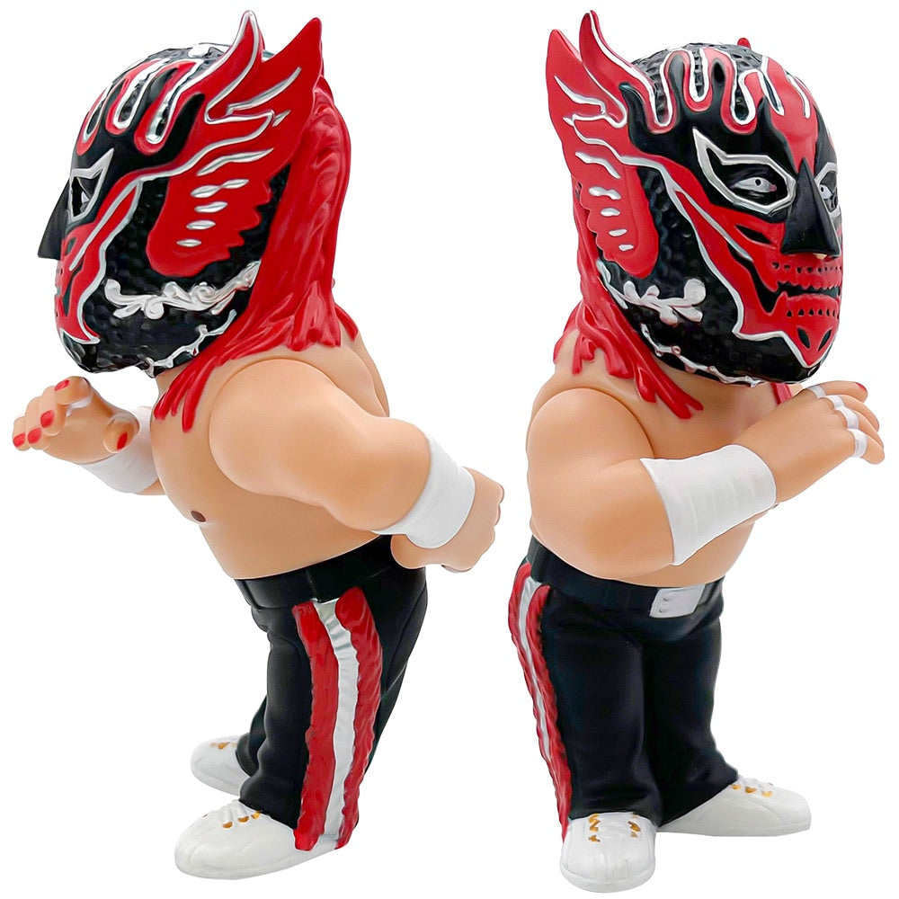 16d ソフビコレクション020 新日本プロレス エル・デスペラード（赤