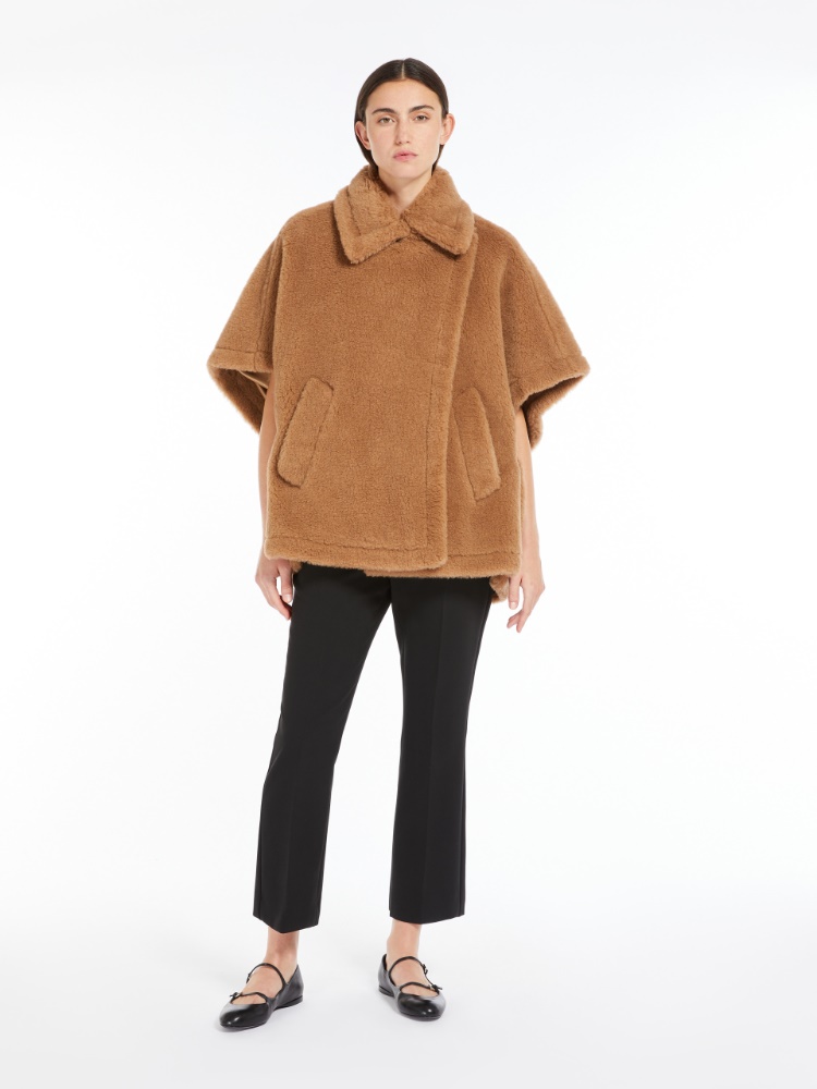 テベ] テディベア ケープ, camel | Max Mara