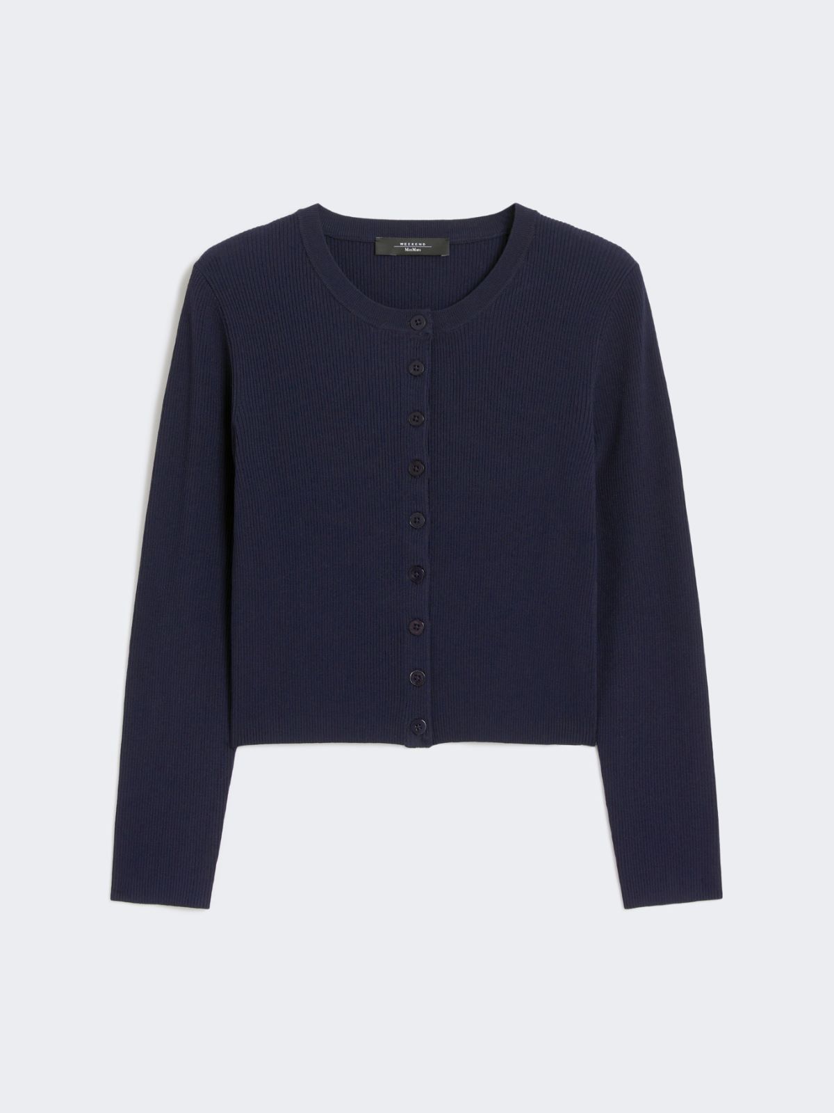 Viscose yarn cardigan, navy | Weekend Max Mara