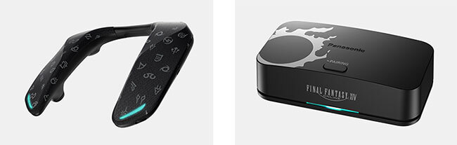 パナソニック、ゲーミングネックスピーカーの「ファイナルファンタジー
