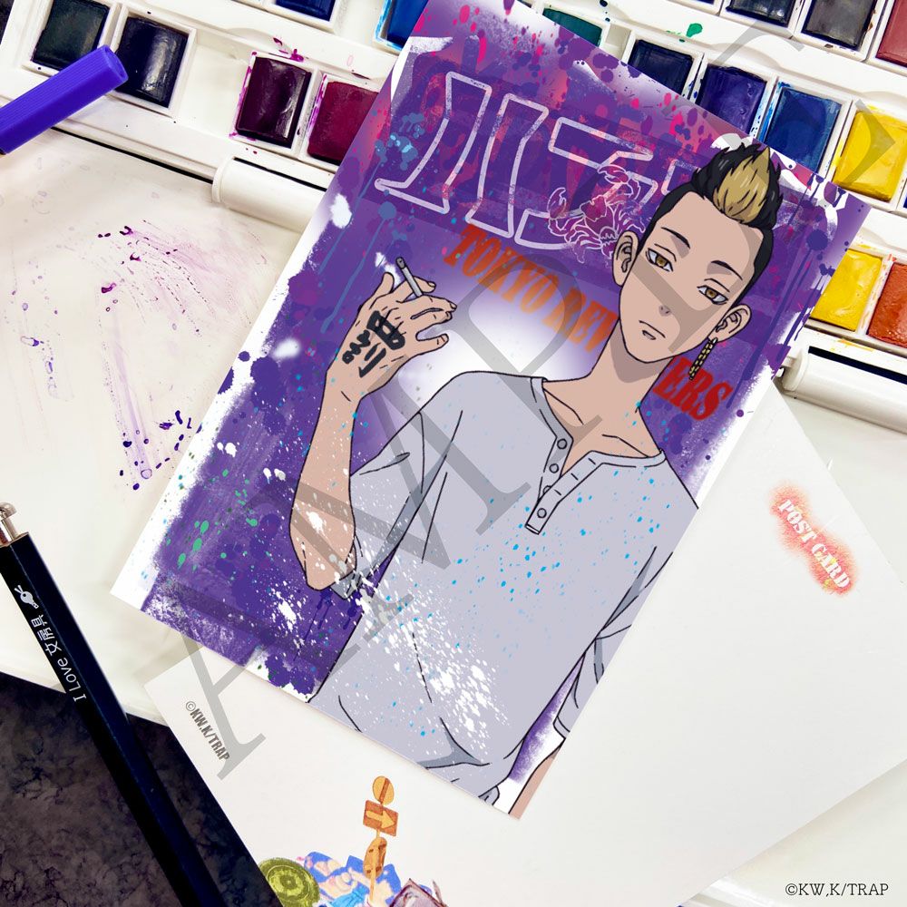 東京リベンジャーズ バイクステッカーモチーフ ポストカード 半間修二