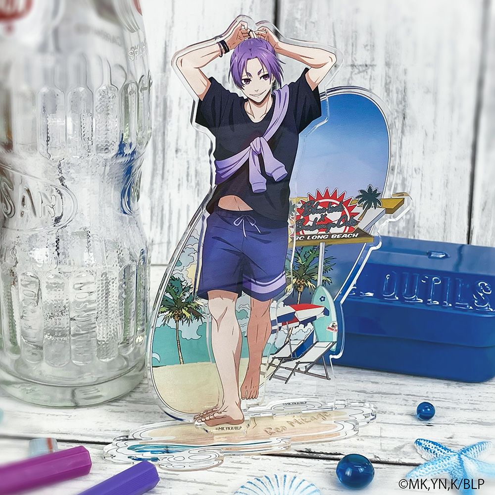 ブルーロック×文房具カフェ エゴマガジンモチーフ ポストカード 御影玲