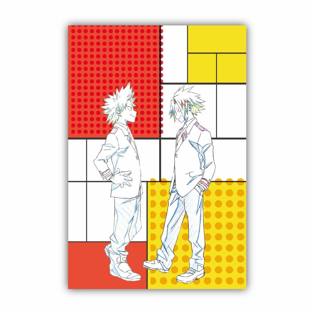 僕のヒーローアカデミア ペアポストカード 切島鋭児郎＆上鳴電気