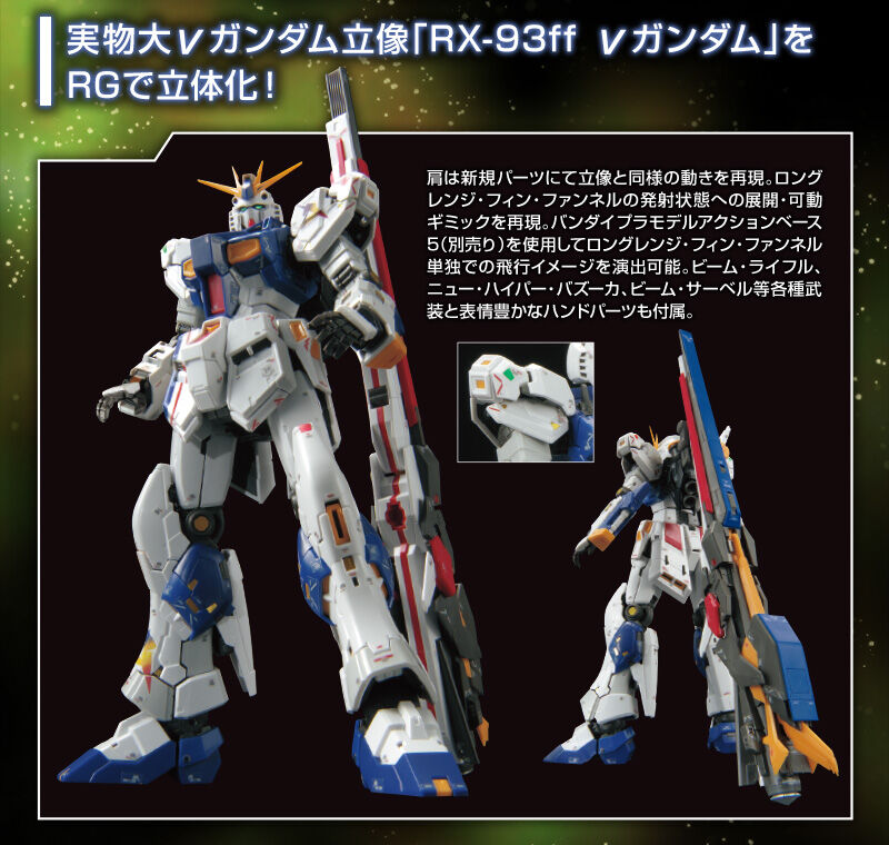 抽選販売】RG 1/144 RX－93ff νガンダム【2023年3月発送