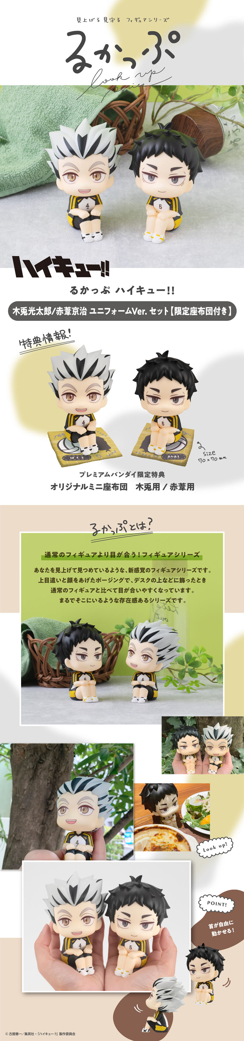 るかっぷ ハイキュー!! 木兎光太郎/赤葦京治 ユニフォームVer.【限定