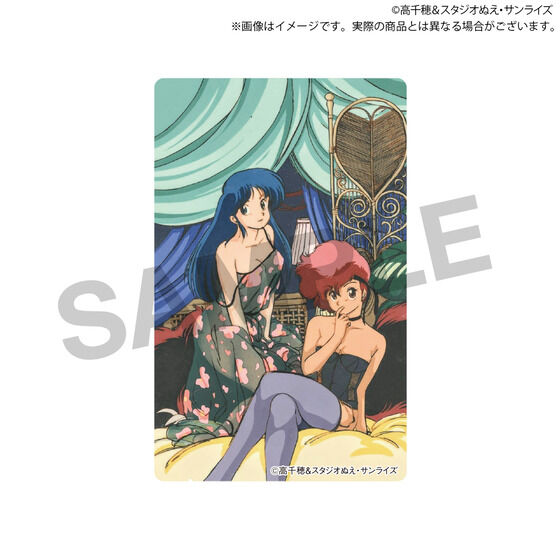 TVアニメ『ダーティペア』40周年記念展 レトロ風トレーディングカード