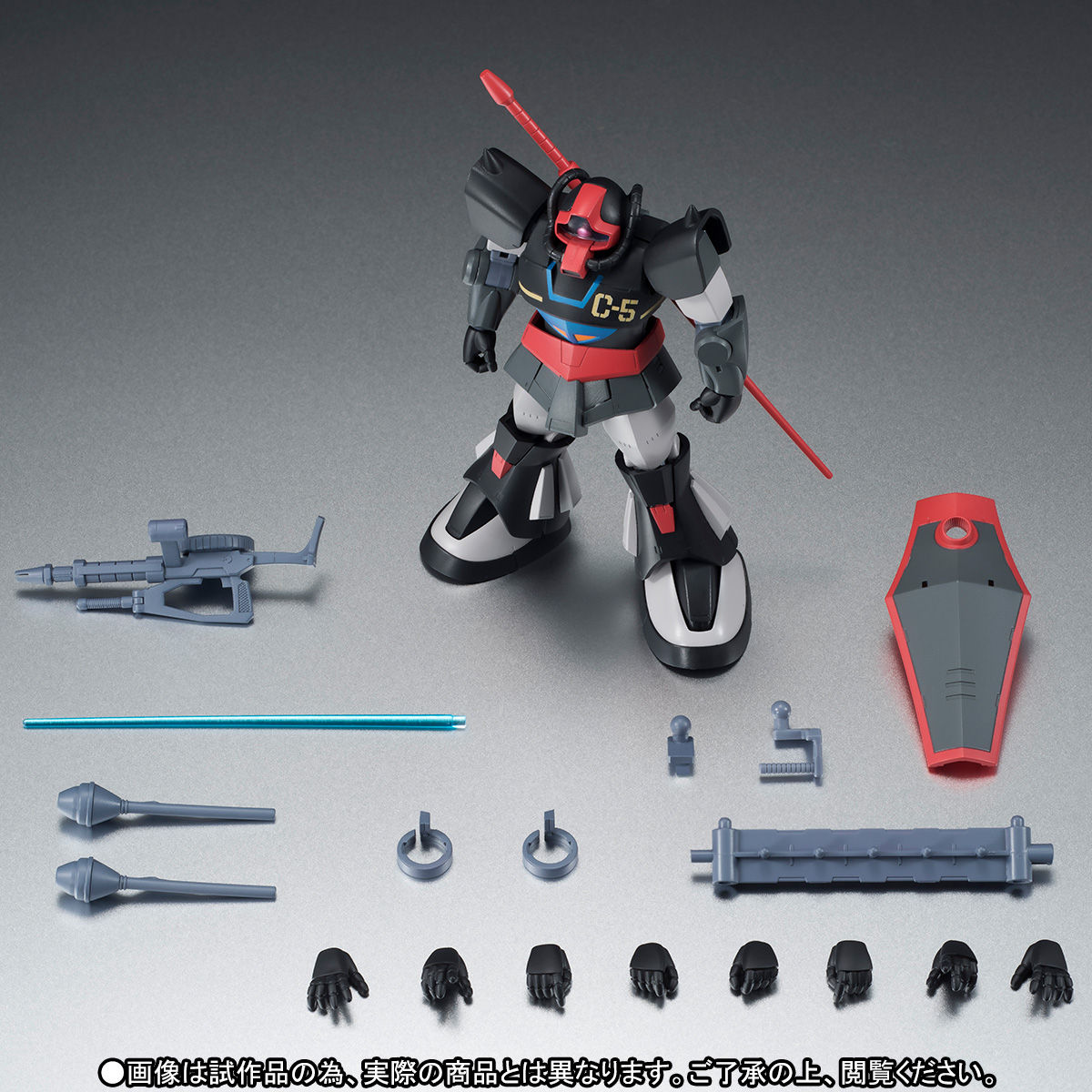 BANDAI ROBOT魂 GOUF TEST PROTOTYPE ROBOT魂 <SIDE MS> MS-07C-5 グフ試作実験機 ver. A.N.I.M.E.